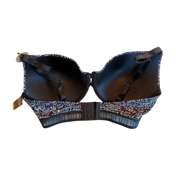 XOXO Two Bras  38DD in Red and a Fun Graphic Print on Black. NWT - Picture 5 of 7